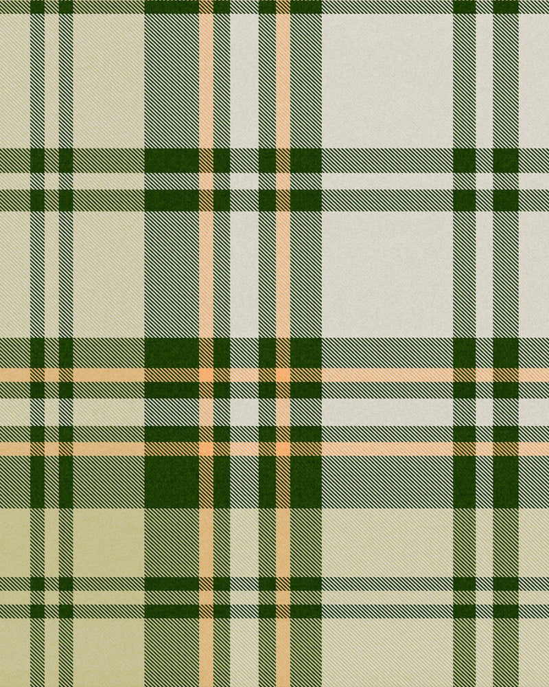 Mind The Gap Wallpaper CHESTERFIELD PLAID Juniper Wallpaper (WP30079) | WP30079 | WOODSTOCK '69 LIFESTYLE COLLECTION | 1 roll x 20.5 x 393.7 in | 0.52m / 20.5in | 10m / 393.7in | 5.20mp | 50cm / 19.6in | Green, Taupe, Yellow | Satin Matte | Paste the wall | 1-roll in a box | Fabric Carolina | https://www.fabriccarolina.com/