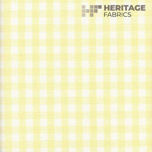 Roth & Tompkins Fabric Chester Pale Yellow