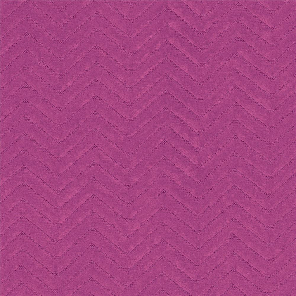 Chevreau Chevron Fuschia by Kasmir Designer Fabric 5096 100% Polyester
 CHINA </p><p>Repeat: Horizontal: 1 2/8 inches and Vertical: 2/8 inches 56 - Swanky Fabrics -
