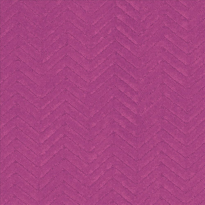 Chevreau Chevron Fuschia by Kasmir Designer Fabric 5096 100% Polyester
 CHINA 60,000 Wyzenbeek Double Rubs </p><p>Repeat: Horizontal: 1 2/8 inches and Vertical: 2/8 inches 56 - Swanky Fabrics -