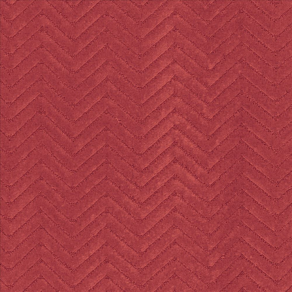 Chevreau Chevron Persimmon by Kasmir Designer Fabric 5094 100% Polyester
 CHINA 60,000 Wyzenbeek Double Rubs </p><p>Repeat: Horizontal: 1 2/8 inches and Vertical: 2/8 inches 56 - Swanky Fabrics -