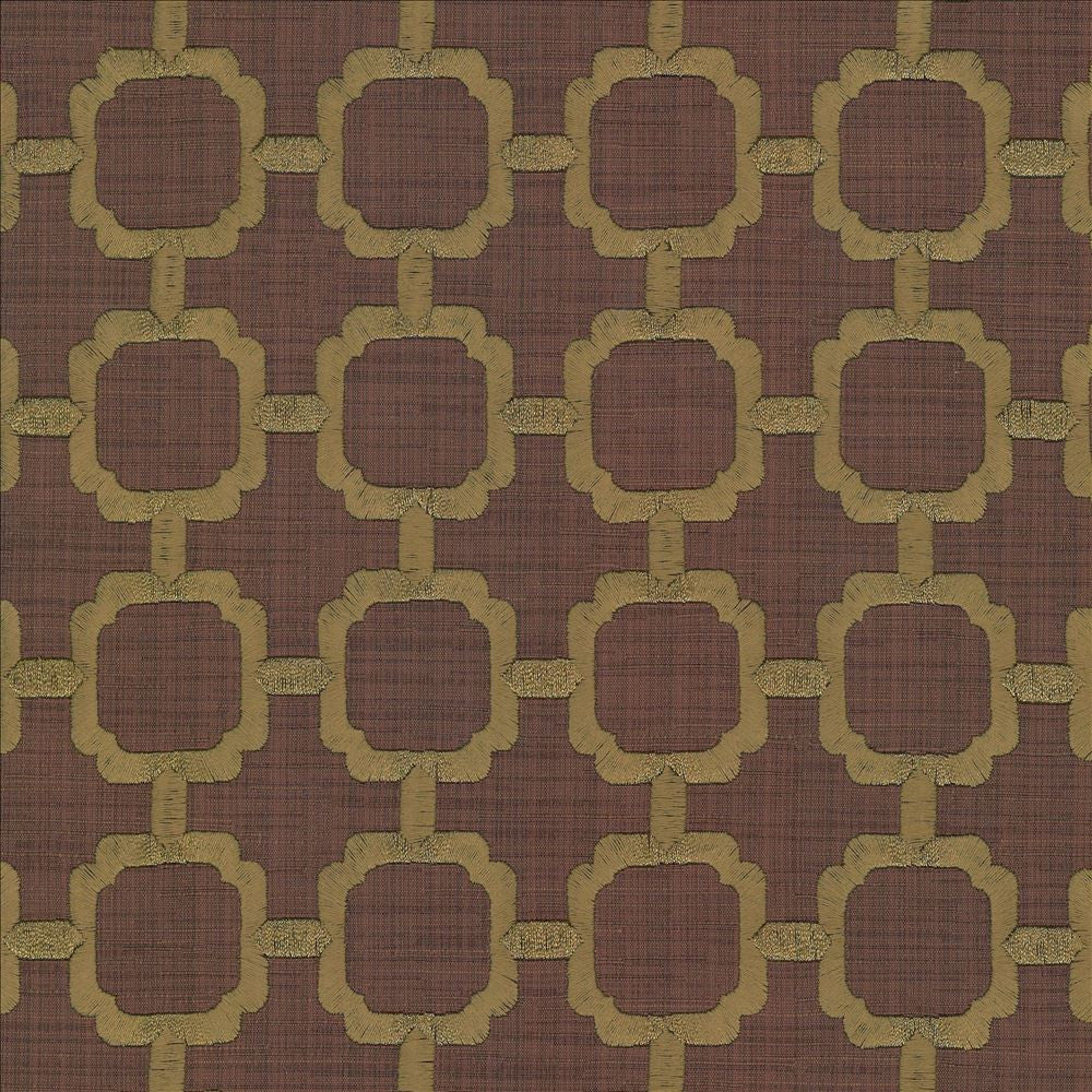 Chignon Cinnabar by Kasmir Designer Fabric 1440 65% Cotton
35% Polyester
Embroidery
100% Rayon
 INDIA </p><p>Repeat: Horizontal: 2 1/8 inches and Vertical: 2 inches 51 - 55 - Swanky Fabrics -