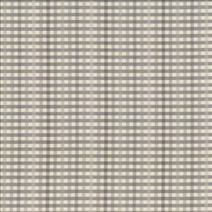 Kasmir Fabric Chloe Check Pearl Grey