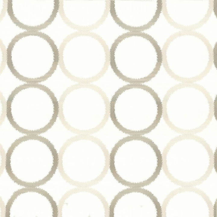 Circle Around Oyster by Kasmir Designer Fabric 1433 75% Polyester
25% Viscose
Embroidery
100% Viscose
 INDIA </p><p>Repeat: Horizontal: 18 3/8 inches and Vertical: 9 4/8 inches 51 - Swanky Fabrics -