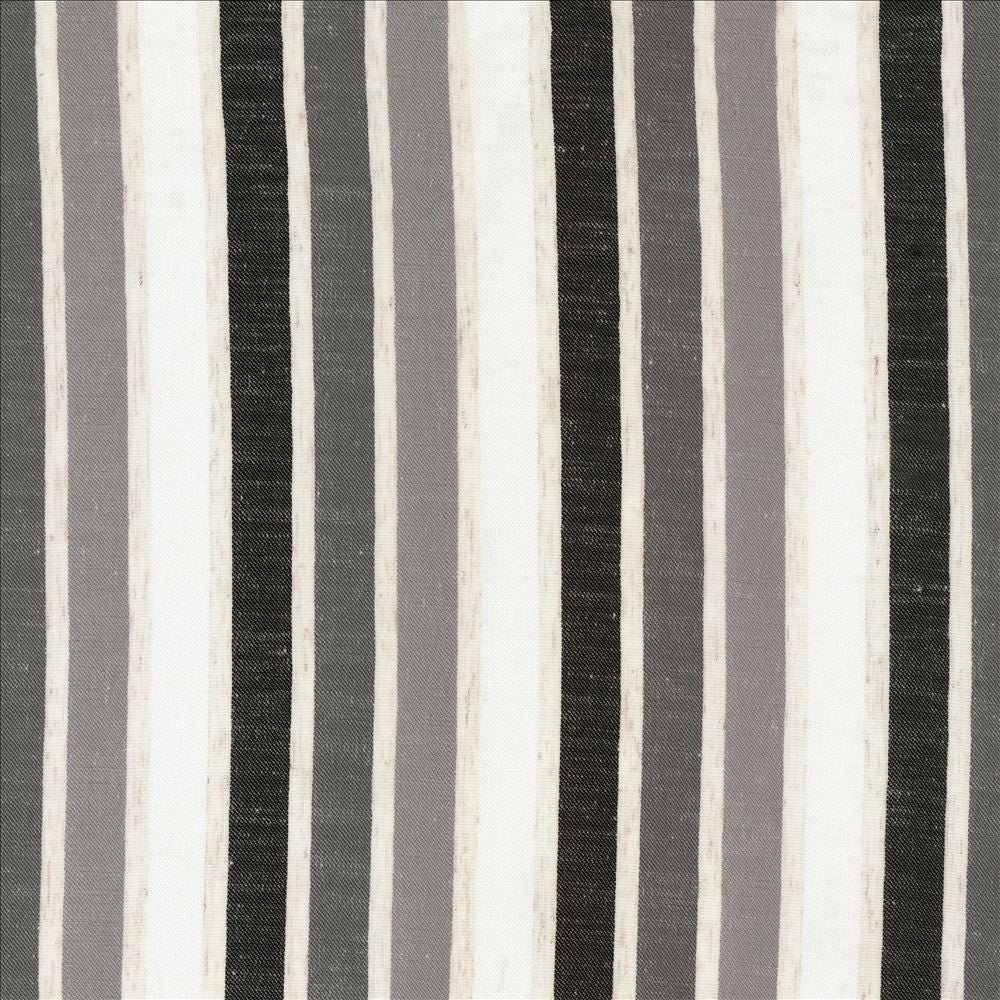 Cityscape Nero by Kasmir Designer Fabric 5108 100% Polyester CHINA Not Tested Horizontal: 5 2/8 inches and Vertical: 0 Inches 118 - Swanky Fabrics -