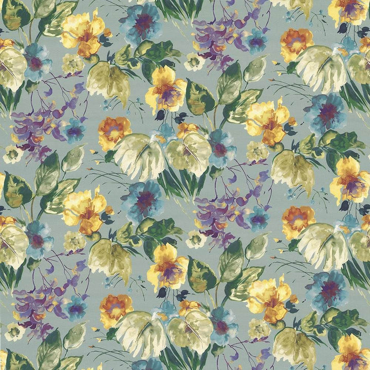 Claranden South Seas by Kasmir Designer Fabric 1436 100% Cotton
 SOUTH KOREA </p><p>Repeat: Horizontal: 54 inches and Vertical: 27 inches 54 - 55 - Swanky Fabrics -