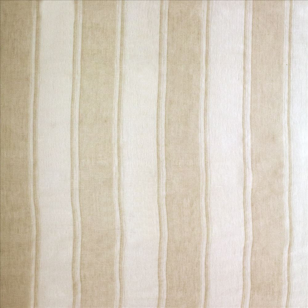 Coastal Gem Natural by Kasmir Designer Fabric 5108 100% Linen
 INDIA </p><p>Repeat: Horizontal: 8 6/8 inches and Vertical: N/A 54 - 56 - Swanky Fabrics -