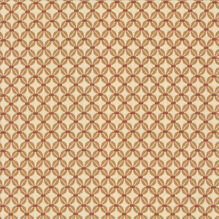 Colville Pumpkin by Kasmir Designer Fabric 5086 62% Rayon
38% Polyester
 CHINA </p><p>Repeat: Horizontal: 6/8 inches and Vertical: 7/8 inches 54 - Swanky Fabrics -