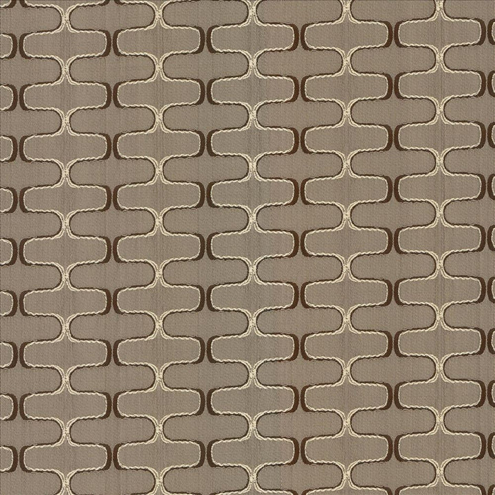 Conga Line Mocha by Kasmir Designer Fabric 5084 100% Polyester
 CHINA </p><p>Repeat: Horizontal: 2 inches and Vertical: 1 inches 56 - Swanky Fabrics -