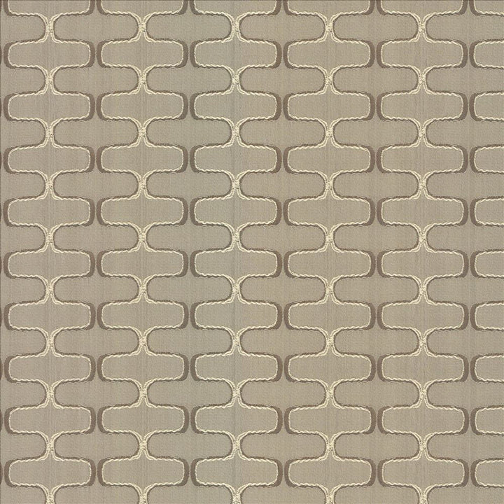 Conga Line Mushroom by Kasmir Designer Fabric See sample 100% Polyester
 CHINA 30,000 Martindale Cycles </p><p>Repeat: Horizontal: 2 inches and Vertical: 1 inches 56 - Swanky Fabrics -