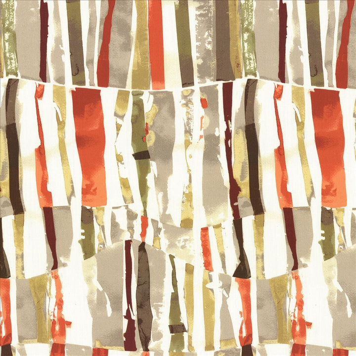Contempo Stripe Berry  by Kasmir Designer Fabric 5079 100% Cotton
 INDIA 3,000 Wyzenbeek Double Rubs Horizontal: 13 4/8 inches and Vertical: 25 inches 54  - Swanky Fabrics -