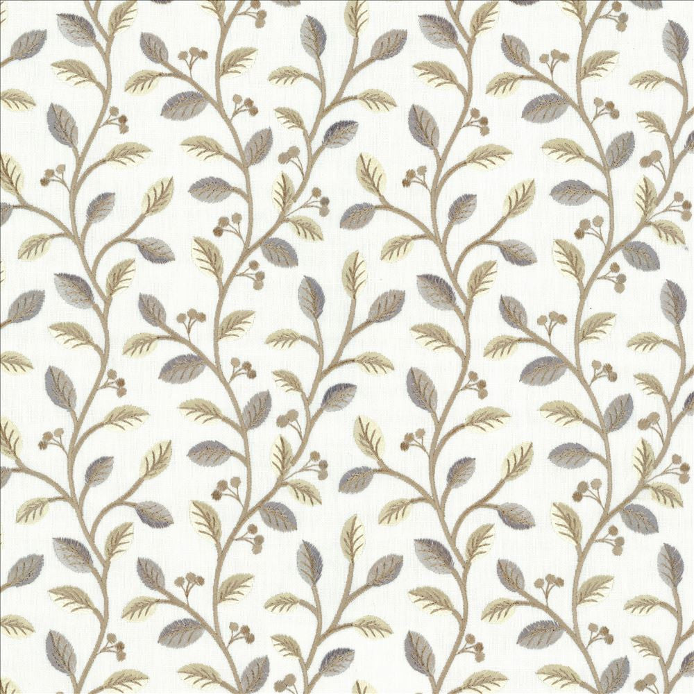 Cool Morning Arctic by Kasmir Designer Fabric 1462 52% Cotton
48% Polyester
 INDIA 30,000 Wyzenbeek Double Rubs </p><p>Repeat: Horizontal: 8 5/8 inches and Vertical: 6 1/8 inches 52 - Swanky Fabrics -