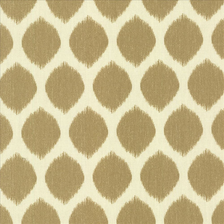 Cool Spot Gold by Kasmir Designer Fabric 5086 100% Cotton
 UNITED KINGDOM </p><p>Repeat: Horizontal: 2 2/8 inches and Vertical: 4 inches 54 - 56 - Swanky Fabrics -