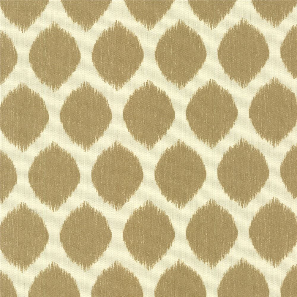 Cool Spot Gold  by Kasmir Designer Fabric 5086 100% Cotton
 UNITED KINGDOM 16,000 Martindale Cycles Horizontal: 2 2/8 inches and Vertical: 4 inches 54  - Swanky Fabrics -