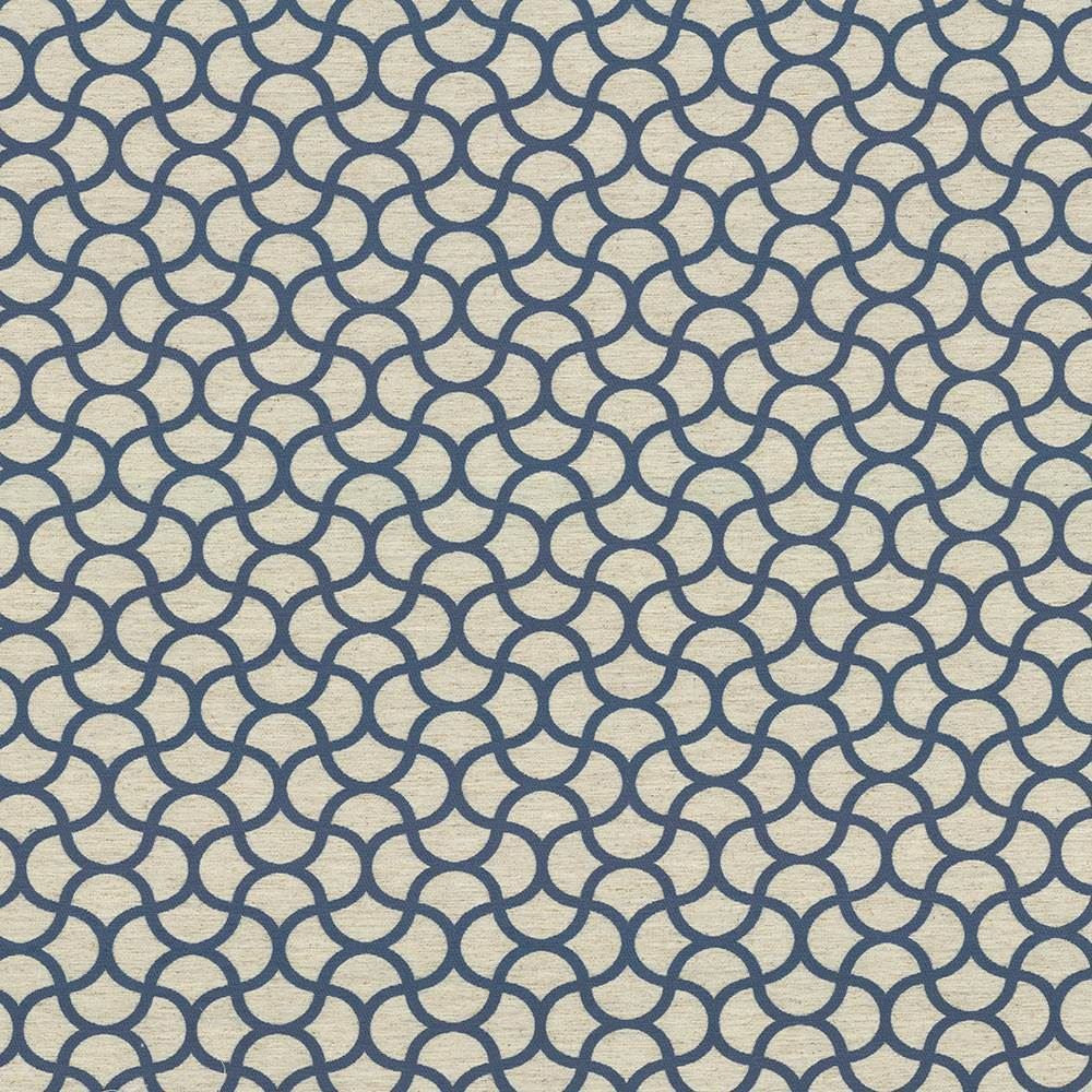 Coolrain Sea by Kasmir Designer Fabric 1441 82% Polyester 18% Linen CHINA 30,000 Wyzenbeek Double Rubs Horizontal: 4 6/8 inches and Vertical: 4 6/8 inches 57 - Swanky Fabrics -