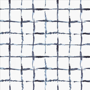 Kasmir Fabric Copacetic Check Marina