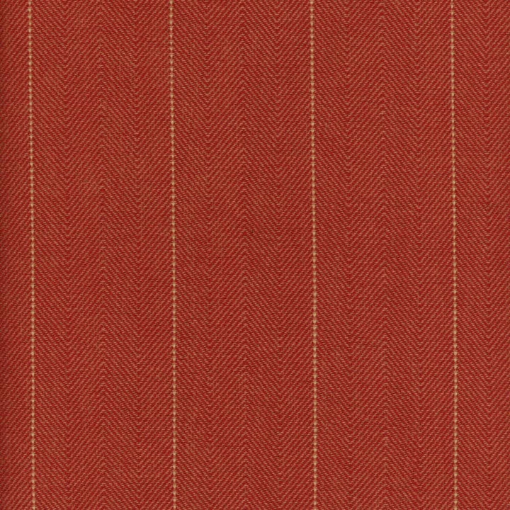 Roth & Tompkins Fabric Copley Stripe Terracotta