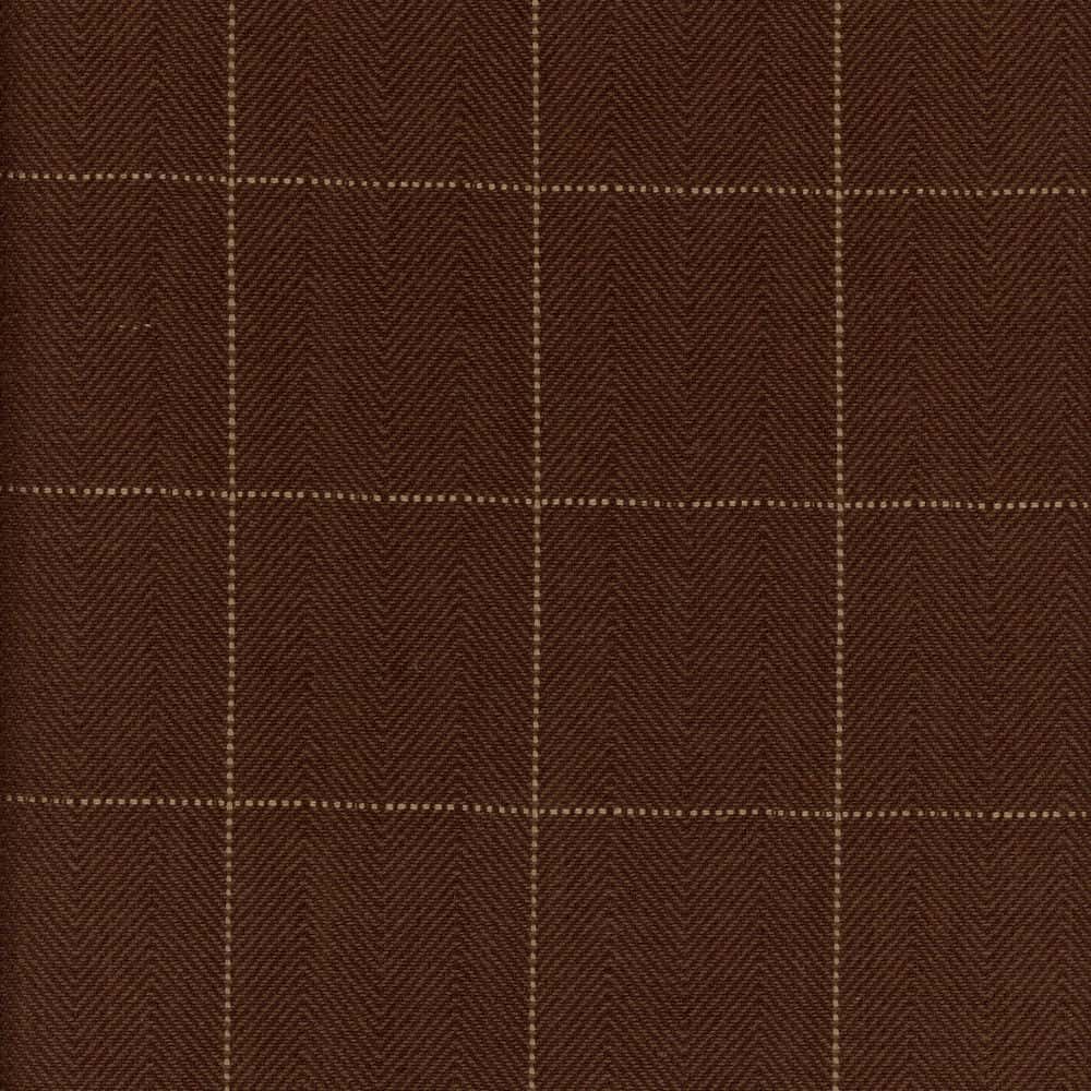 Roth & Tompkins Fabric Copley Square Chocolate