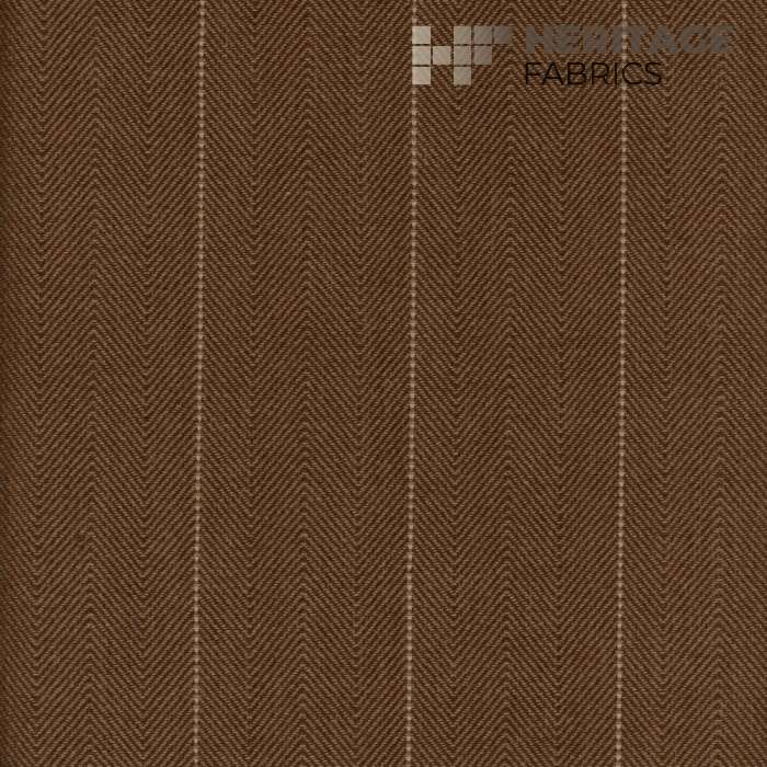 Copley Stripe Bark by Heritage Fabric - 100% Cotton India 15,000 Horizontal: 2.3" and Vertical: N/A 54" - Fabric Carolina -