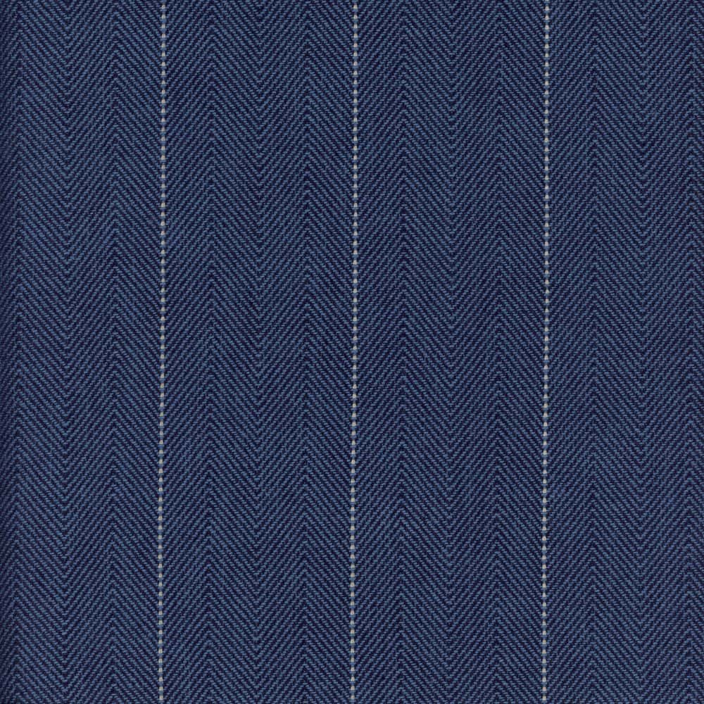 Roth & Tompkins Fabric Copley Stripe Cobalt