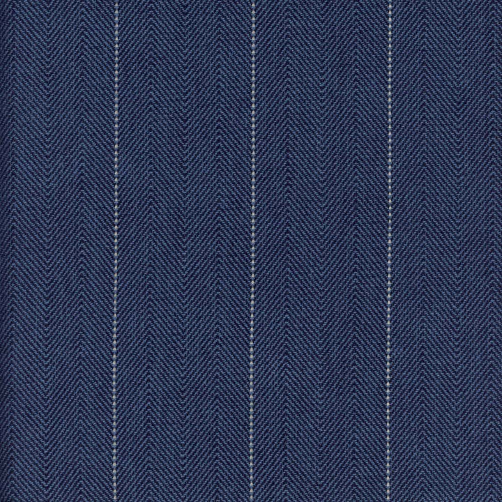 Roth & Tompkins Fabric Copley Stripe Cobalt