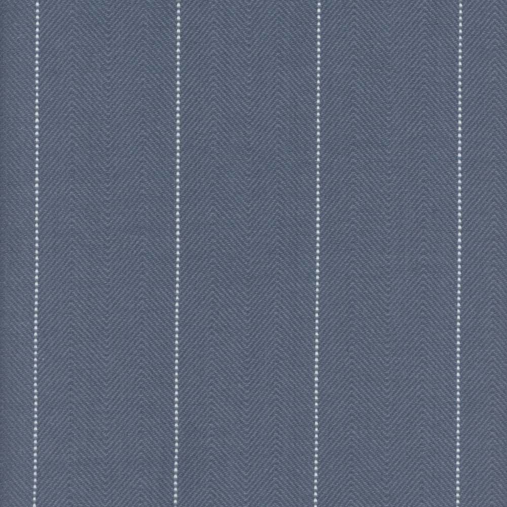 Roth & Tompkins Fabric Copley Stripe Denim