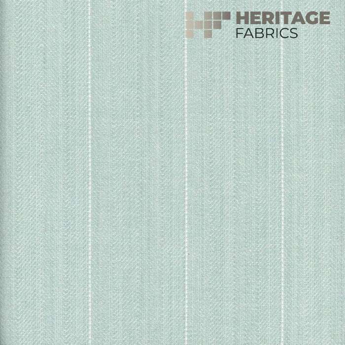 Copley Stripe Spa by Heritage Fabric - 100% Cotton India 15,000 Horizontal: 2.3" and Vertical: N/A 54" - Fabric Carolina -
