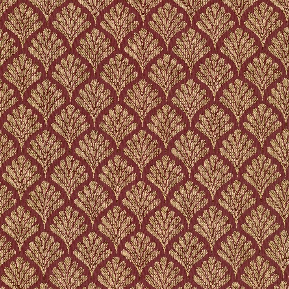 Coquille Red  by Kasmir Designer Fabric 5071 100% Polyester
 CHINA 41,000 Wyzenbeek Double Rubs Horizontal: 2 inches and Vertical: 1 6/8 inches 57  - Swanky Fabrics -