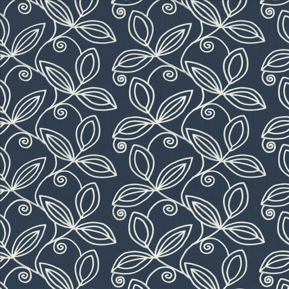 Countryside Indigo by Kasmir Designer Fabric 1454 100% Polyester
 INDIA </p><p>Repeat: Horizontal: 18 inches and Vertical: 9 4/8 inches 54 - Swanky Fabrics -
