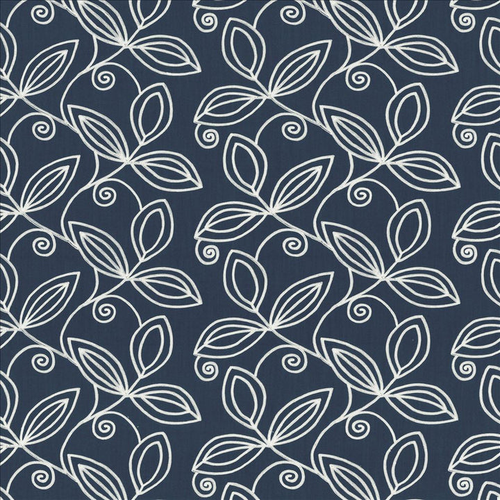 Countryside Indigo by Kasmir Designer Fabric 1454 100% Polyester
 INDIA Not Tested </p><p>Repeat: Horizontal: 18 inches and Vertical: 9 4/8 inches 54 - Swanky Fabrics -