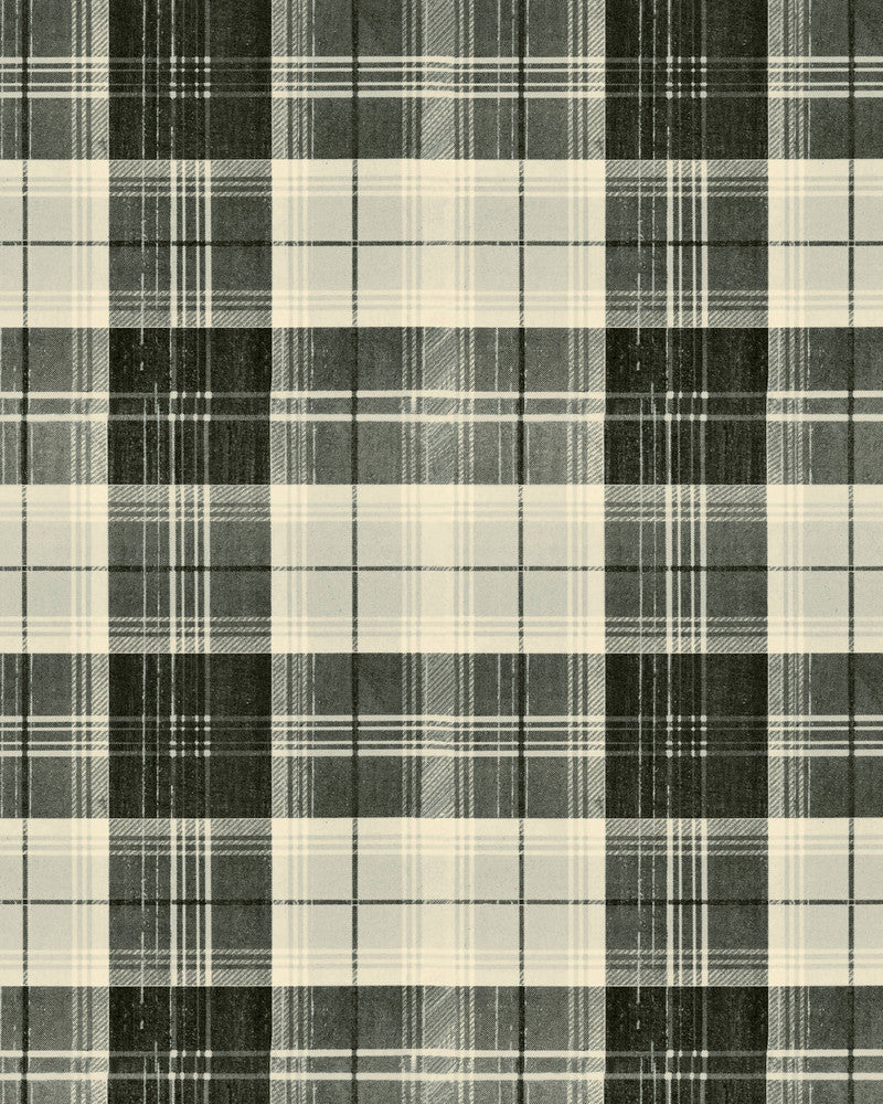 Mind The Gap Wallpaper COUNTRYSIDE PLAID Charcoal Wallpaper (WP30011) | WP30011 | TRANSYLVANIAN ROOTS | 1 roll x 20.5 x 393.7 in | 0.52m / 20.5in | 10m / 393.7in | 5.20mp | 69cm / 27.1in | Charcoal, Grey | Satin Matte | Paste the wall | 1-roll in a box | Fabric Carolina | https://www.fabriccarolina.com/