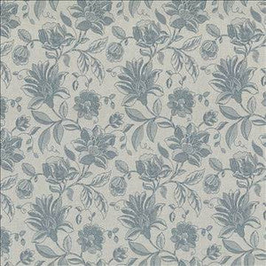Kasmir Fabric Coventry Floral Robins Egg