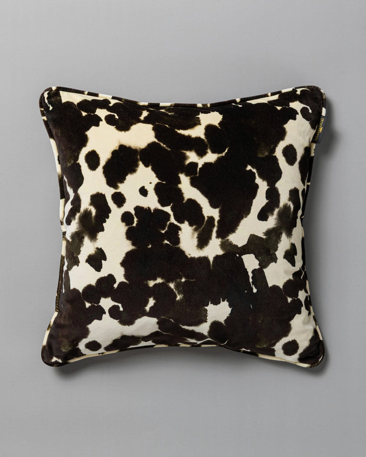 Cowhide velvet cushion pillow by Mind the Gap (LC40289), front