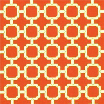 Cozumel Fret Coral by Kasmir Designer Fabric 5017 100% Cotton TURKMENISTAN 15,000 Wyzenbeek Double Rubs H: 1 7/8 inches, V: 1 7/8 inches 54 - 55 - Swanky Fabrics - Kasmir