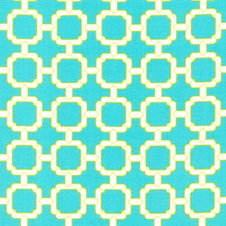 Cozumel Fret Parakeet by Kasmir Designer Fabric See sample 100% Cotton
 TURKMENISTAN 15,000 Wyzenbeek Double Rubs </p><p>Repeat: Horizontal: 1 7/8 inches and Vertical: 1 7/8 inches 54 - Swanky Fabrics -