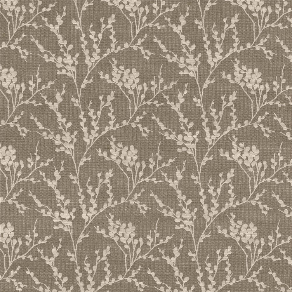 Creekmore Smoke by Kasmir Designer Fabric 5111 80% Polyester 12% Linen 8% Cotton INDIA 15,000 Wyzenbeek Double Rubs Horizontal: 13 5/8 inches and Vertical: 8 7/8 inches 55 - 56 - Swanky Fabrics -