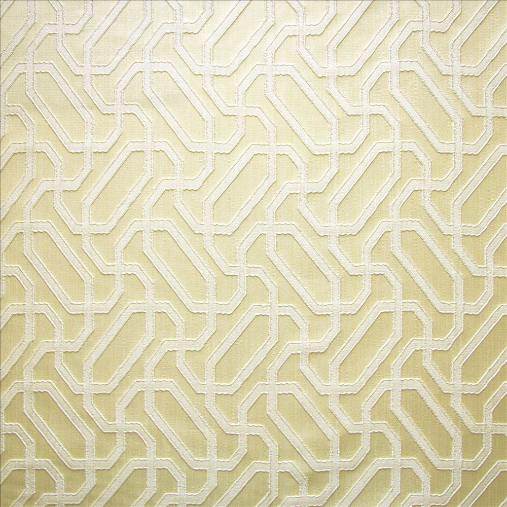 Crest Lake Ivory by Kasmir Designer Fabric See sample 100% Polyester
 CHINA Not Tested </p><p>Repeat: Horizontal: 3 6/8 inches and Vertical: 5 inches 55 - Swanky Fabrics -