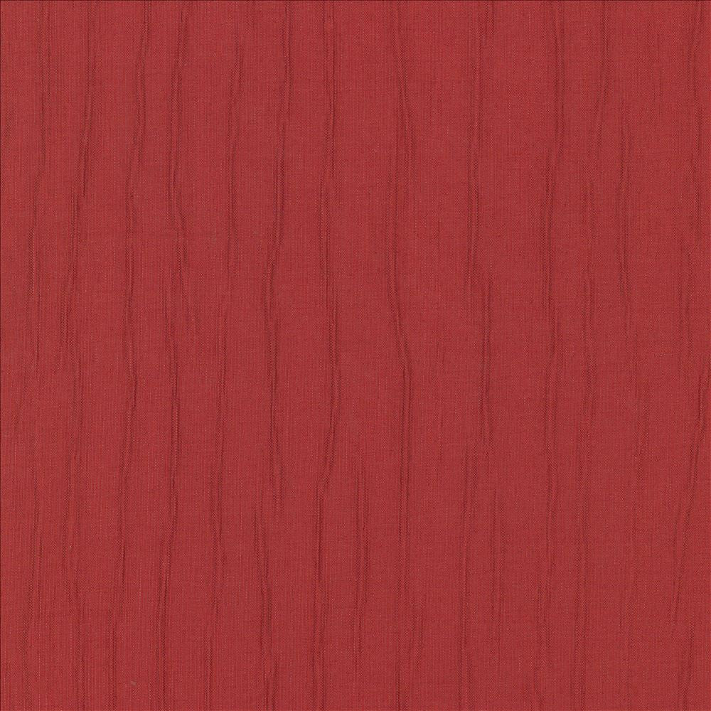 Crinkle Up Cardinal by Kasmir Designer Fabric 5071 100% Polyester
 CHINA 15,000 Wyzenbeek Double Rubs </p><p>Repeat: Horizontal: N/A and Vertical: N/A 56 - Swanky Fabrics -