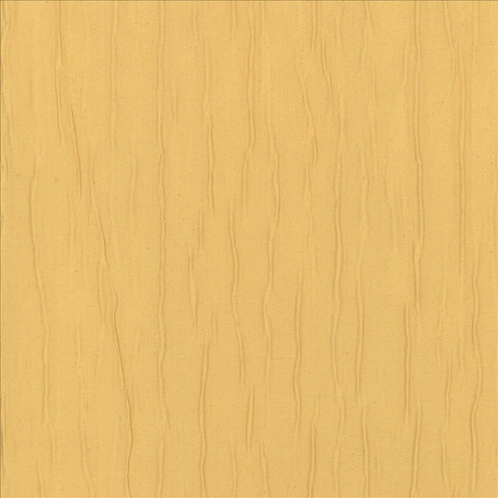 Crinkle Up Gold  by Kasmir Designer Fabric 5069 100% Polyester
 CHINA 15,000 Wyzenbeek Double Rubs Horizontal: N/A and Vertical: N/A 56  - Swanky Fabrics -