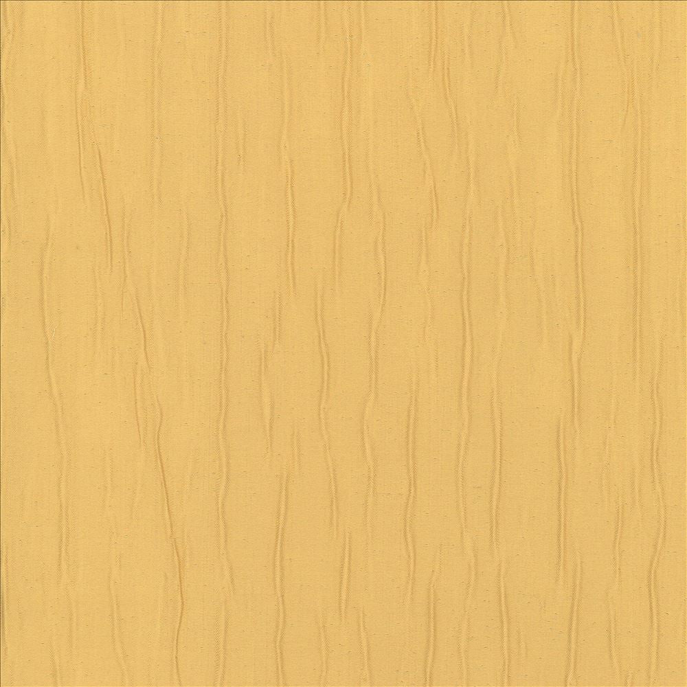 Crinkle Up Gold by Kasmir Designer Fabric 5069 100% Polyester CHINA 15,000 Wyzenbeek Double Rubs Horizontal: 0 Inches and Vertical: 0 Inches 56 - 57 - Swanky Fabrics -