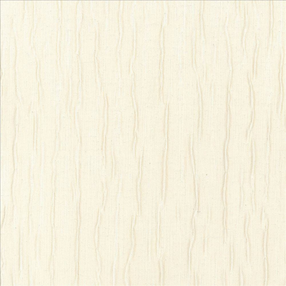 Crinkle Up Ivory by Kasmir Designer Fabric 5066 100% Polyester
 CHINA </p><p>Repeat: Horizontal: N/A and Vertical: N/A 56 - 57 - Swanky Fabrics -