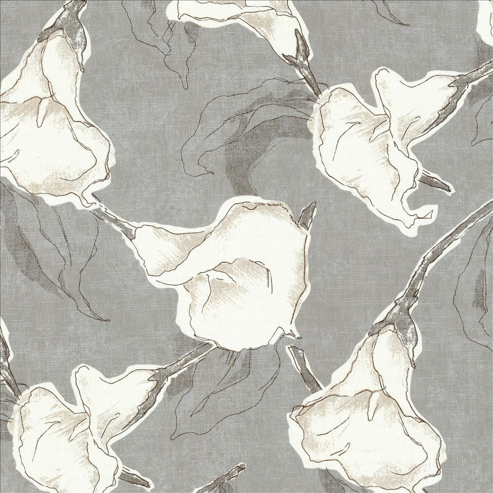 Cristalia Dove  by Kasmir Designer Fabric 1476 100% Cotton  PAKISTAN  </p><p>Repeat: Horizontal: 27 inches and Vertical: 24 6/8 inches 55  - Swanky Fabrics -