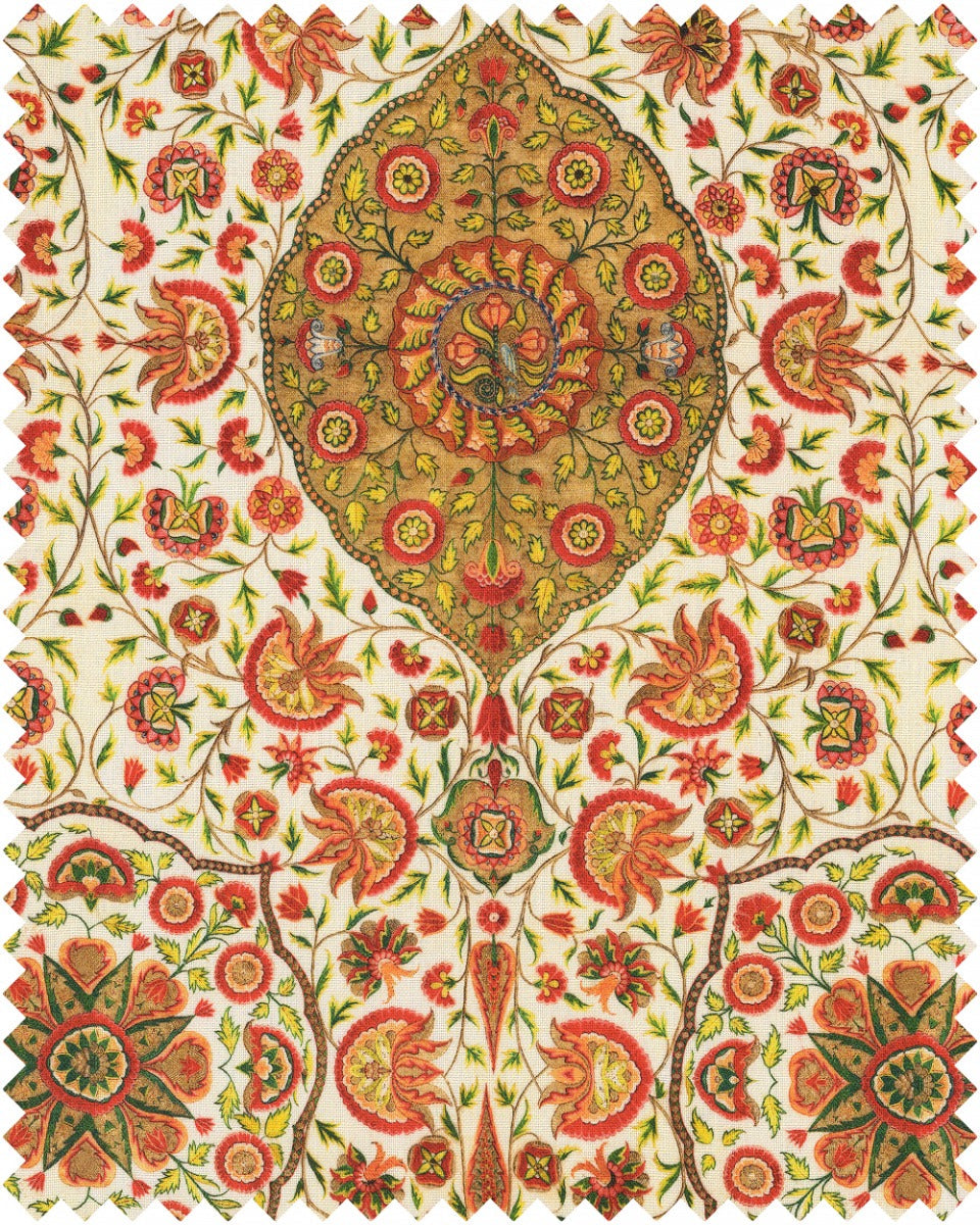 Csardas linen fabric by Mind the Gap (FB00043), swatch