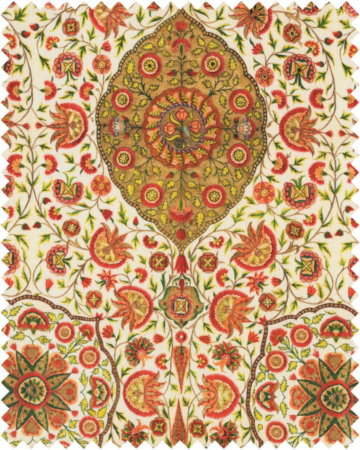 Csardas linen fabric by Mind the Gap (FB00043), swatch