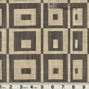 Roth & Tompkins Fabric Cubic Asphalt