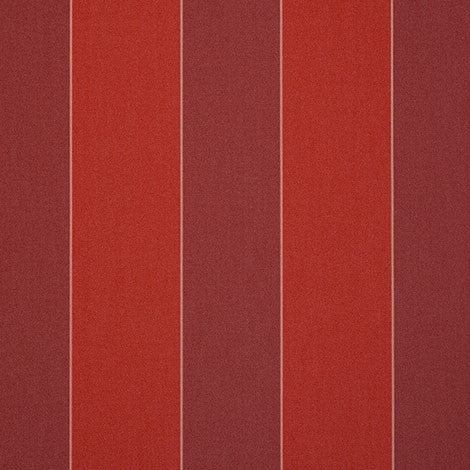 D335 Color Block Red by Sunbrella Designer Fabric Dickson North American Collection - Stripes 100% Solution Dyed Acrylic USA or Imported 10-Year Horizontal: and Vertical: 47 in. - Swanky Fabrics -