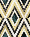 Mind the Gap Wallpaper Mind The Gap   DIAMONDS in Brass Metallic edition   (WP20292)