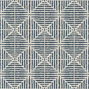 Kasmir Fabric Dapper Diamond Navy