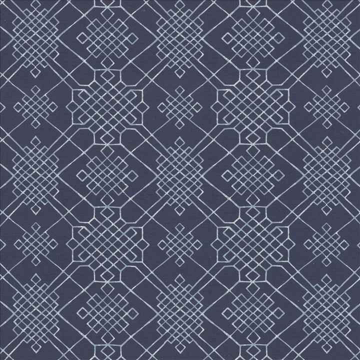 Dara Blue by Kasmir Designer Fabric 1454 55% Linen
45% Cotton
 CHINA 15,000 Wyzenbeek Double Rubs </p><p>Repeat: Horizontal: 13 4/8 inches and Vertical: 13 4/8 inches 54 - Swanky Fabrics -