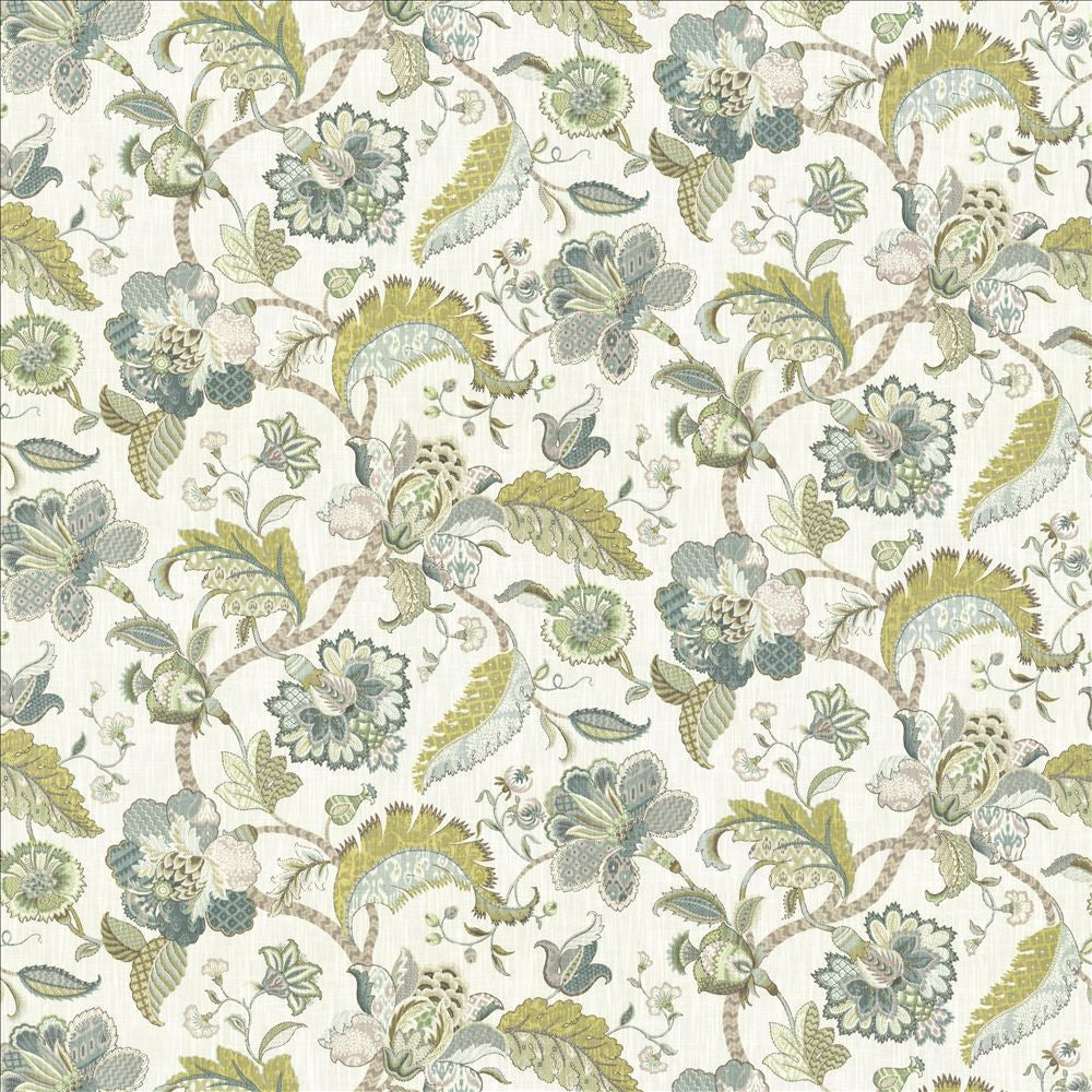 Darby Hill Peacock by Kasmir Designer Fabric 5082 100% Cotton
 USA 15,000 Wyzenbeek Double Rubs </p><p>Repeat: Horizontal: 54 inches and Vertical: 27 inches 54 - Swanky Fabrics -